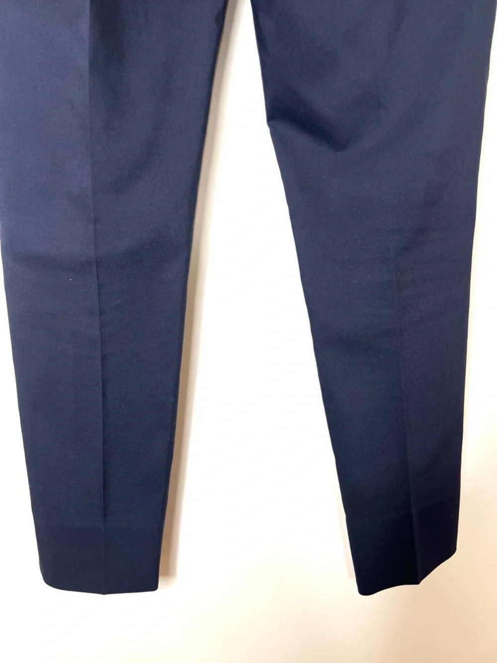Tory Burch Navy High-Waist Slim Trousers Navy Size 4